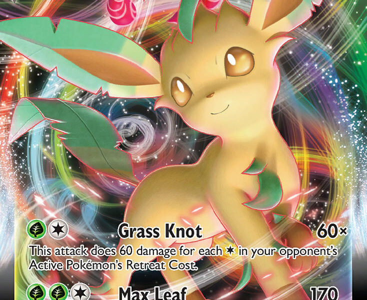 Leafeon VMAX Pokemon Kaart