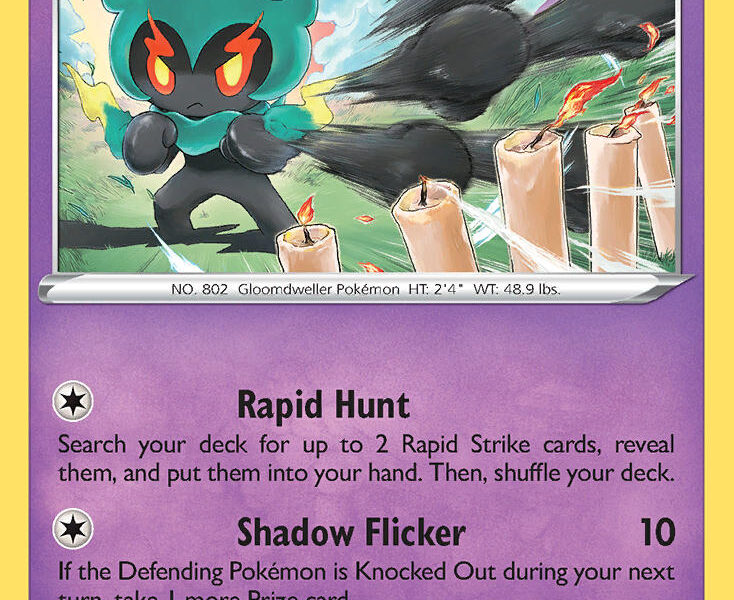 Marshadow Pokemon Kaart