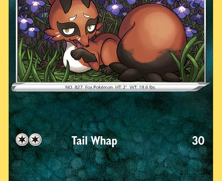 Nickit Pokemon Kaart