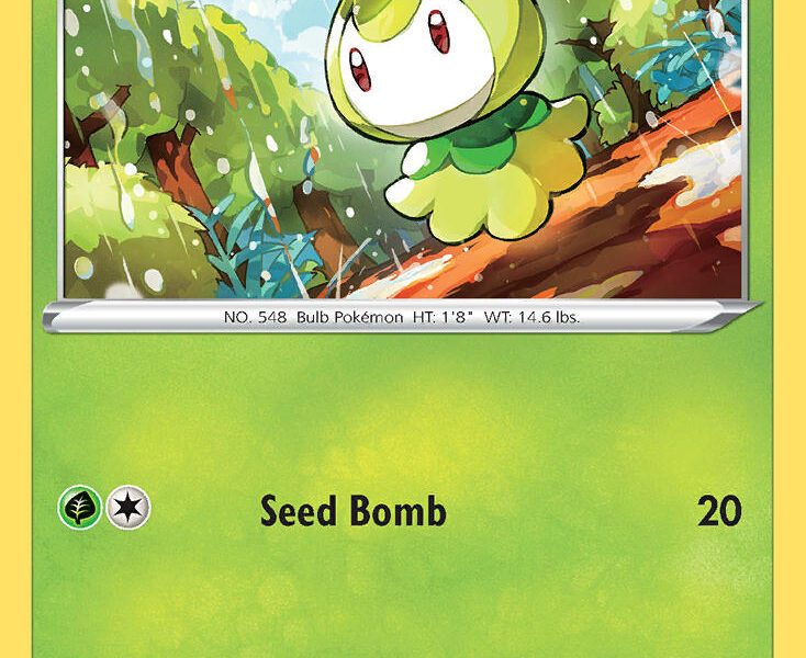 Petilil Pokemon Kaart