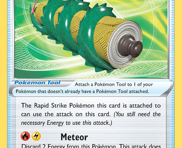 Rapid Strike Scroll of the Flying Dragon Pokemon Kaart
