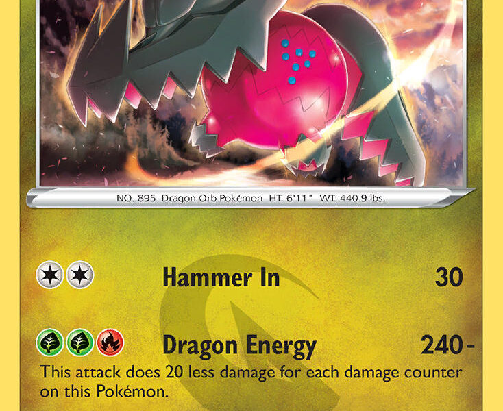 Regidrago Pokemon Kaart