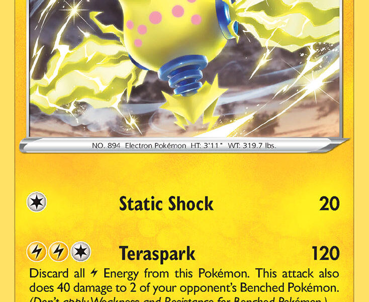 Regieleki Pokemon Kaart