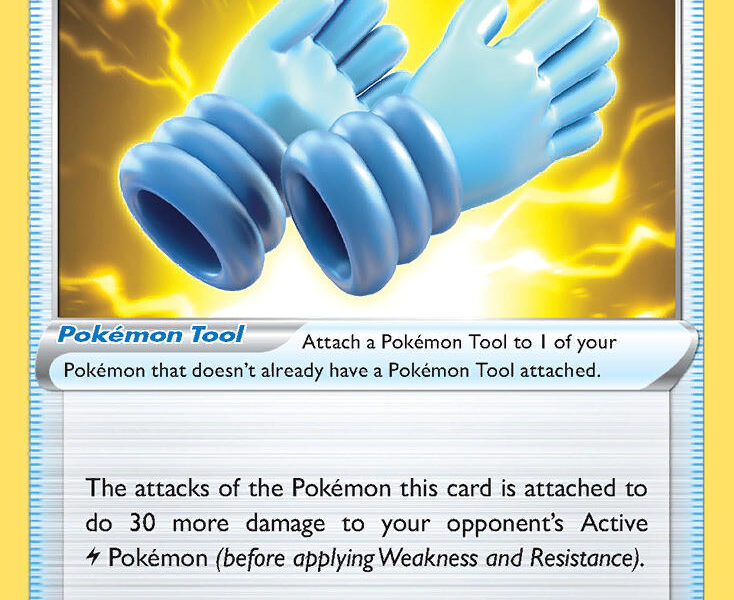 Rubber Gloves Pokemon Kaart