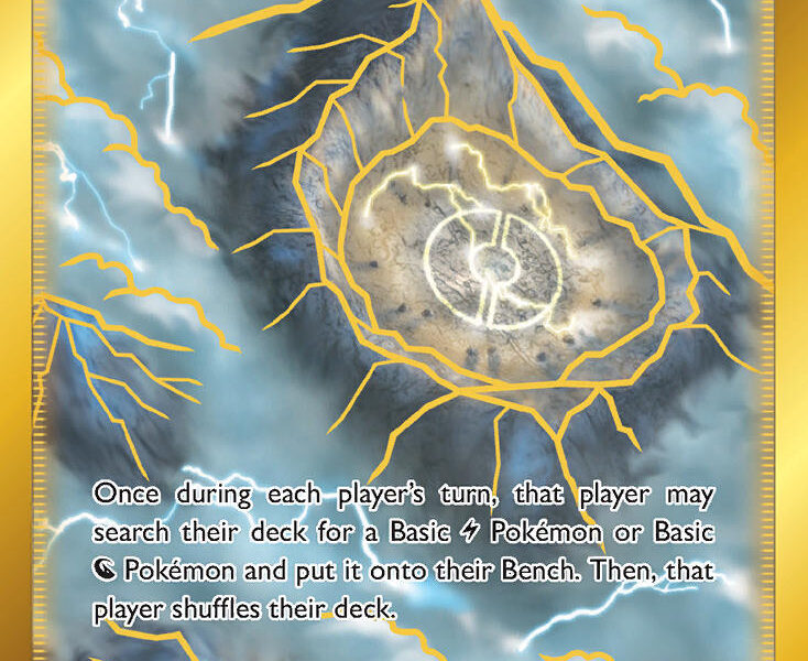 Stormy Mountains Pokemon Kaart