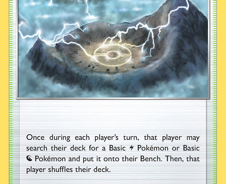 Stormy Mountains Pokemon Kaart