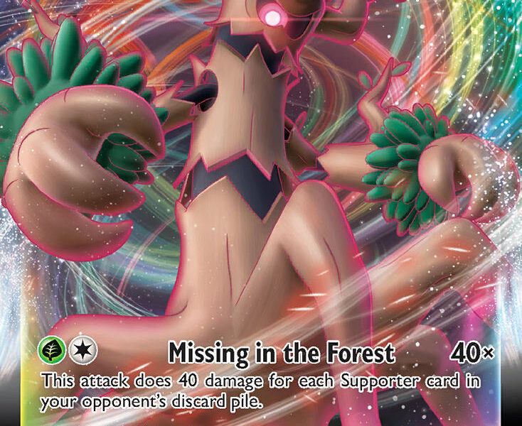 Trevenant VMAX Pokemon Kaart