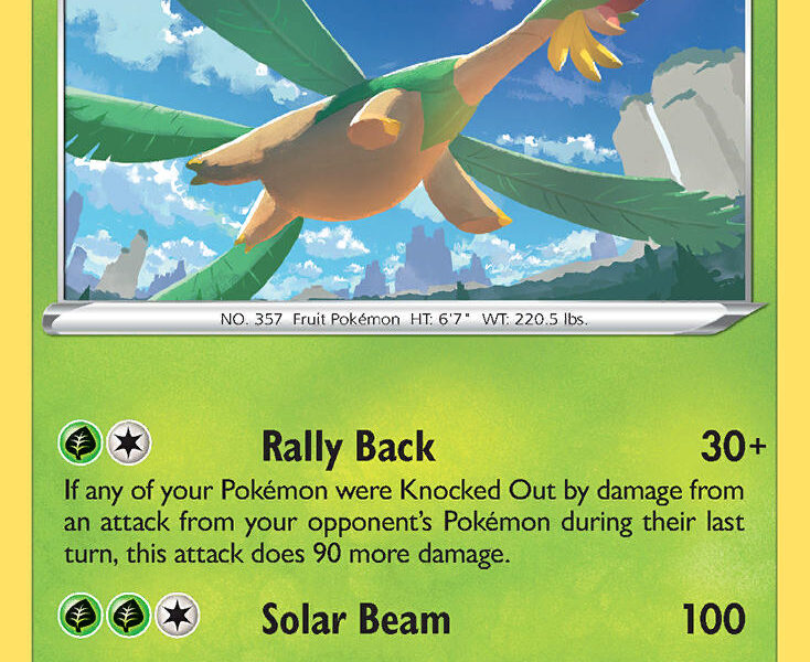 Tropius Pokemon Kaart