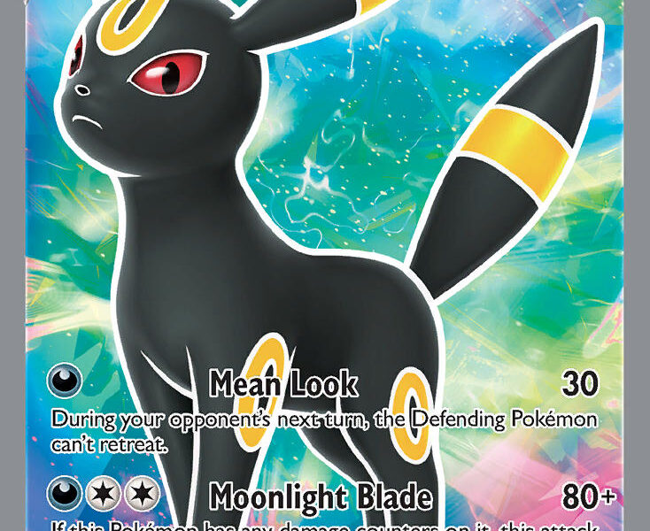 Umbreon V Pokemon Kaart