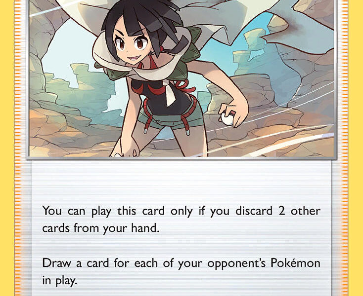 Zinnia’s Resolve Pokemon Kaart