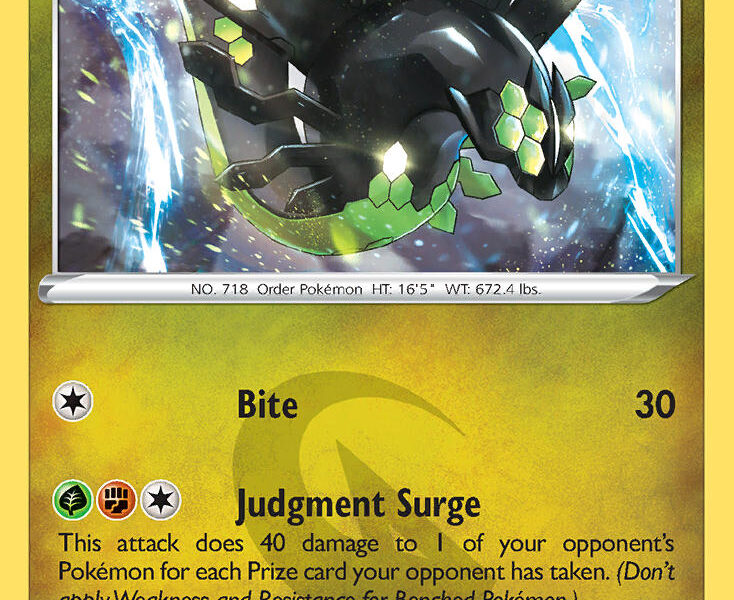 Zygarde Pokemon Kaart