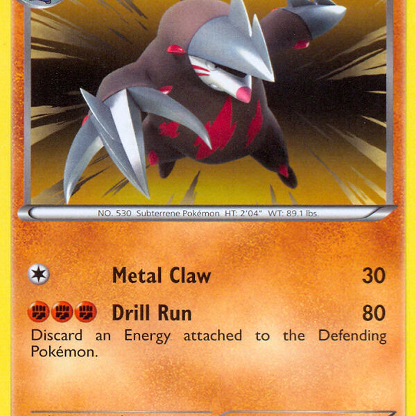 Excadrill Pokemon Kaart