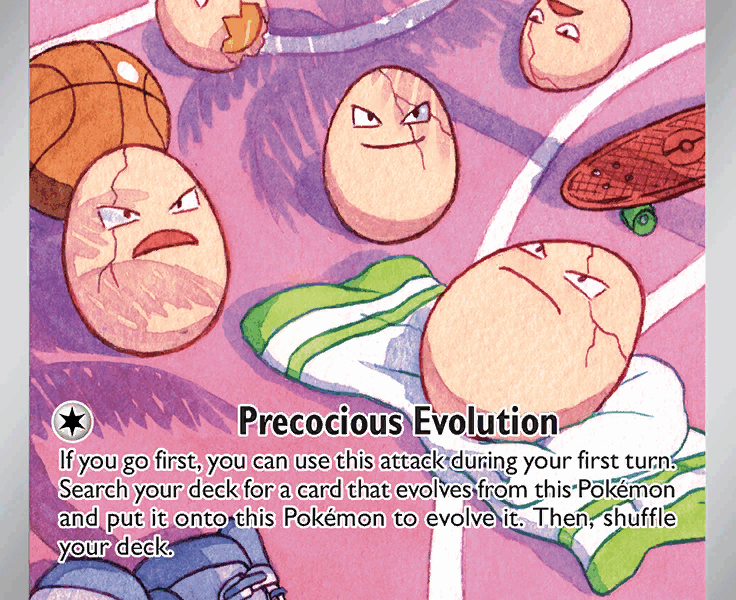 Exeggcute Pokemon Kaart
