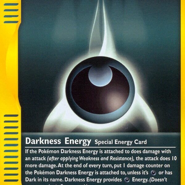 Darkness Energy Pokemon Kaart