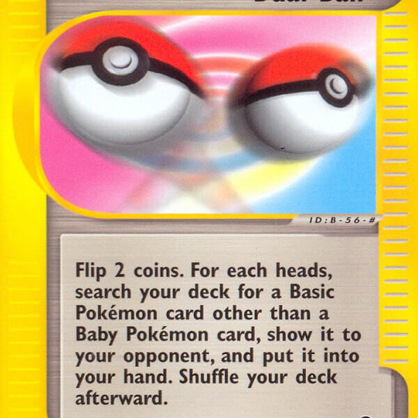 Dual Ball Pokemon Kaart