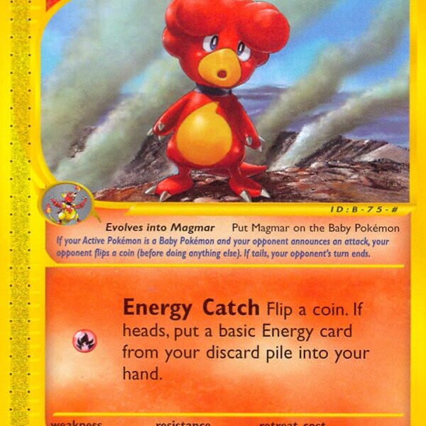 Magby Pokemon Kaart