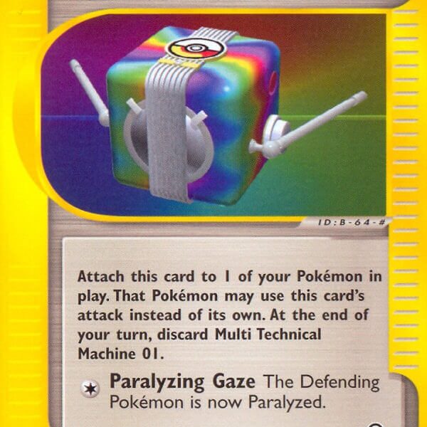 Multi Technical Machine 01 Pokemon Kaart