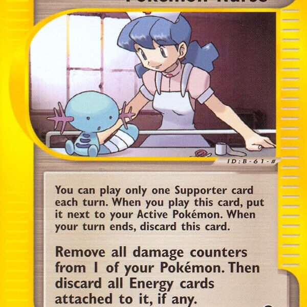 Pokémon Nurse Pokemon Kaart