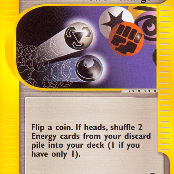Power Charge Pokemon Kaart
