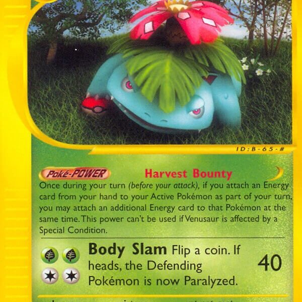 Venusaur Pokemon Kaart