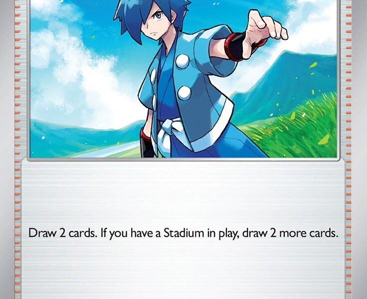 Falkner Pokemon Kaart