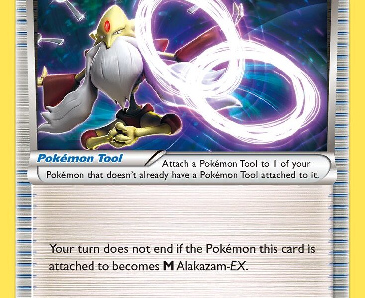 Alakazam Spirit Link Pokemon Kaart