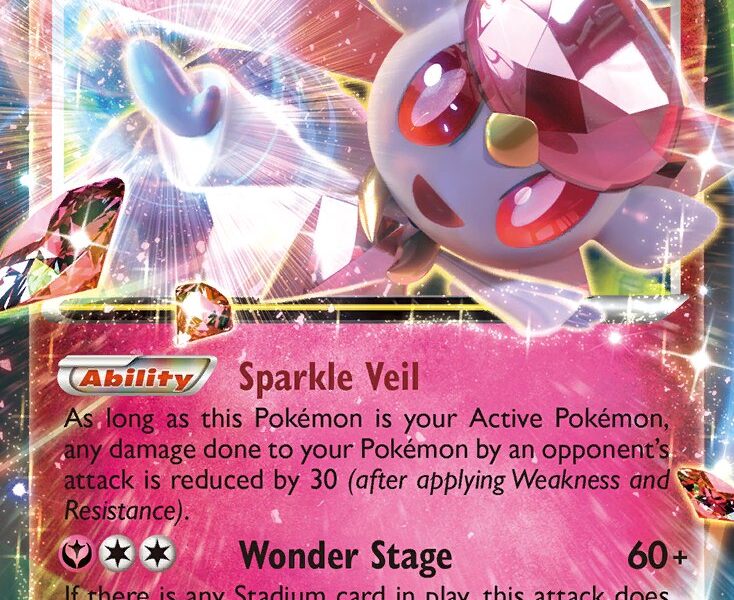 Diancie-EX Pokemon Kaart