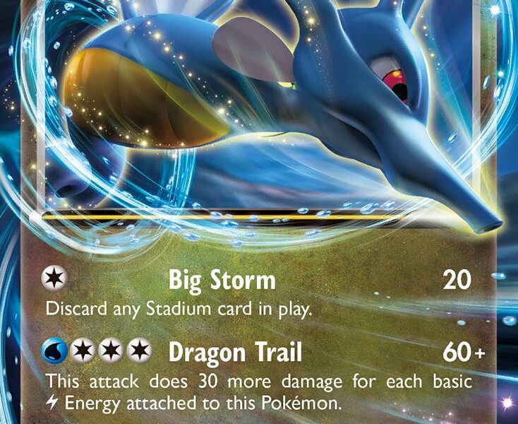 Kingdra-EX Pokemon Kaart