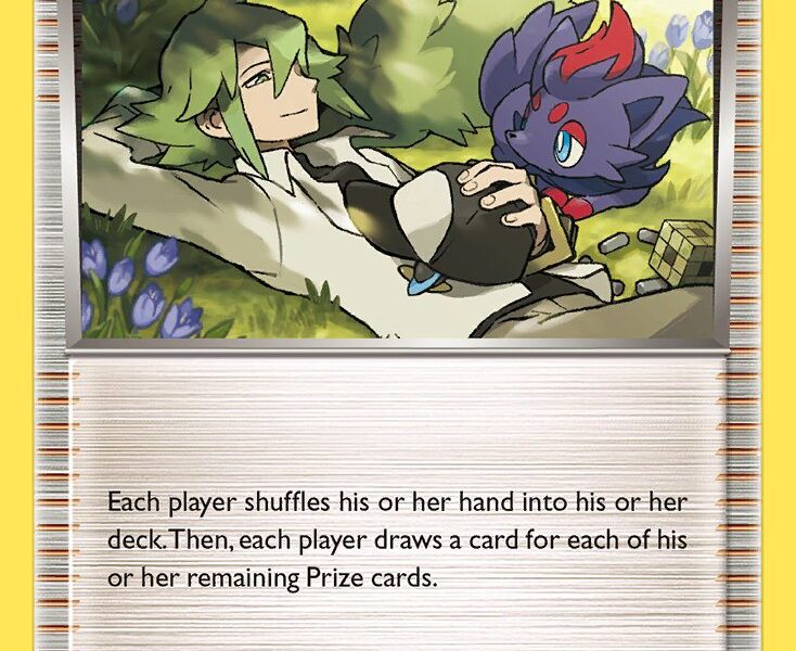 N Pokemon Kaart