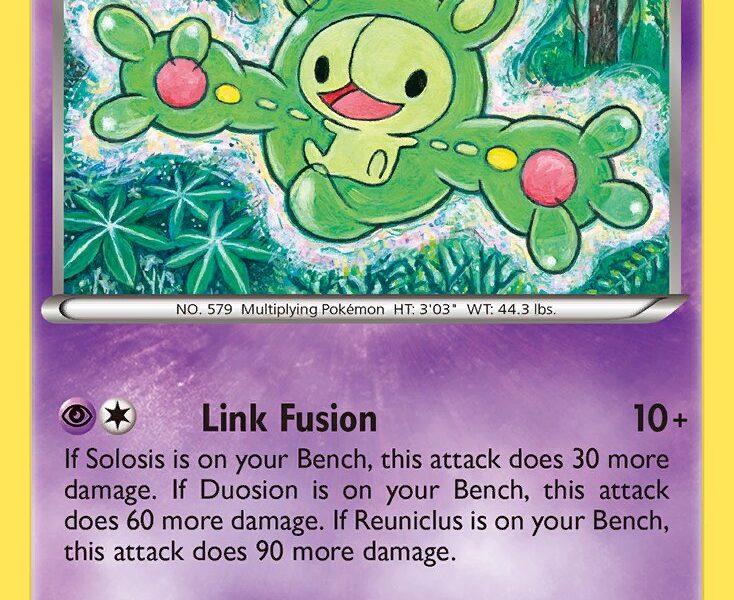 Reuniclus Pokemon Kaart