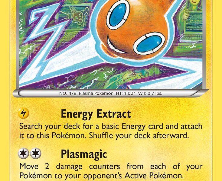 Rotom Pokemon Kaart