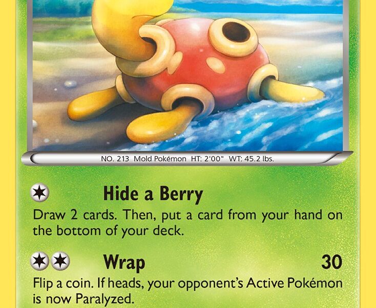Shuckle Pokemon Kaart
