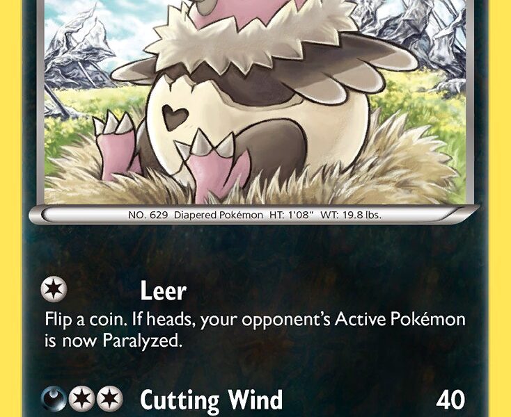 Vullaby Pokemon Kaart