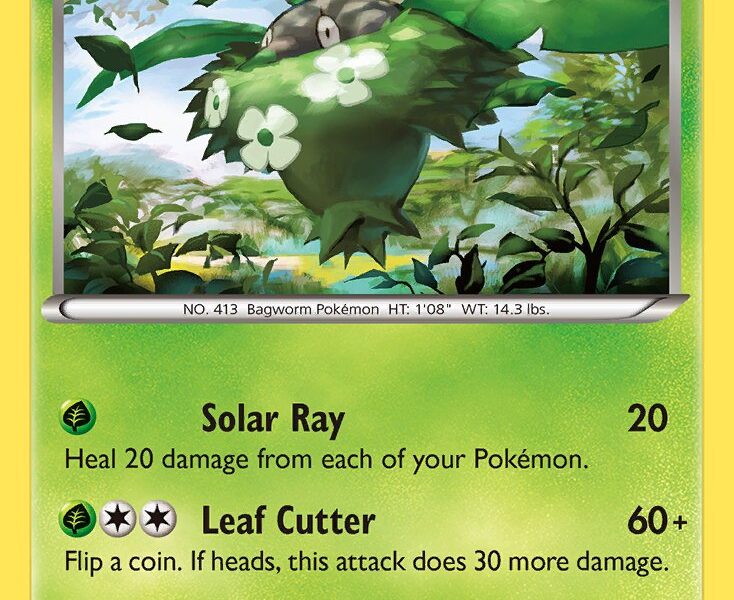 Wormadam Pokemon Kaart
