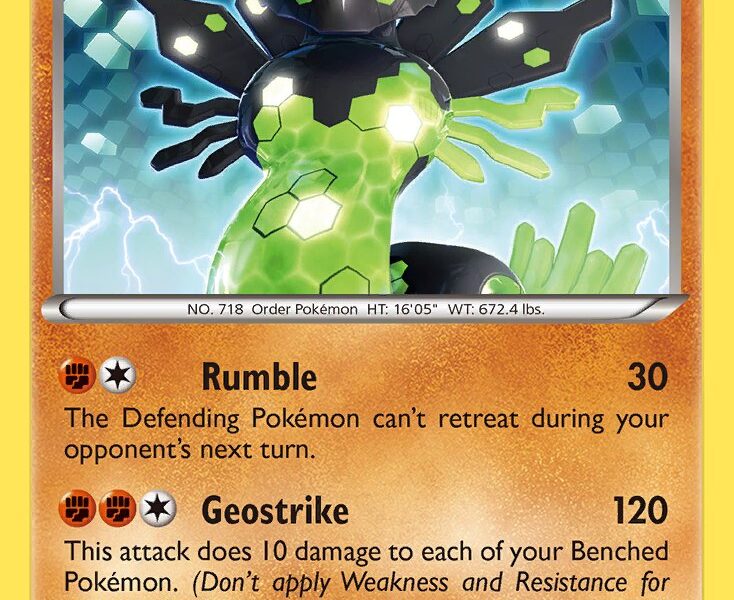 Zygarde Pokemon Kaart