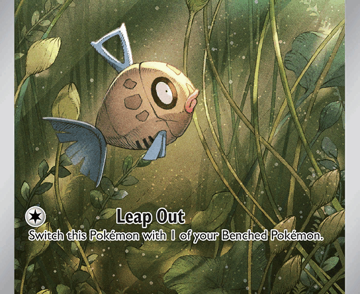 Feebas Pokemon Kaart