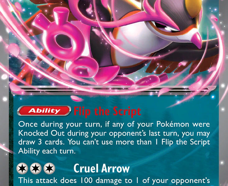 Fezandipiti ex Pokemon Kaart