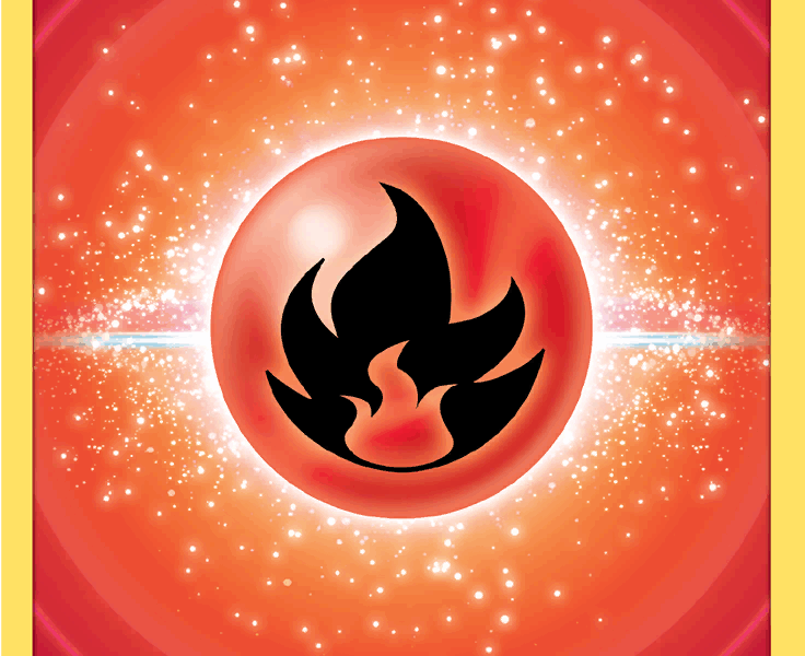 Fire Energy Pokemon Kaart