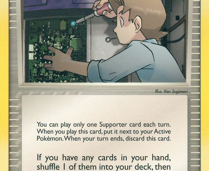 Bill’s Maintenance Pokemon Kaart