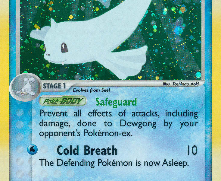 Dewgong Pokemon Kaart