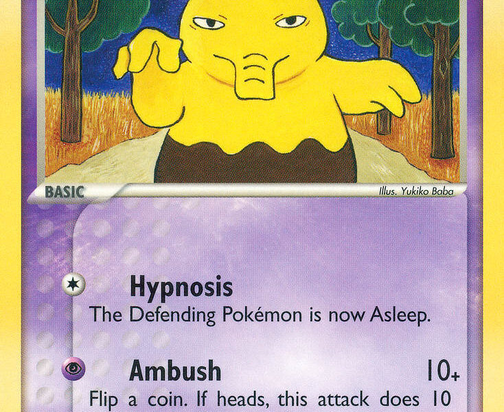 Drowzee Pokemon Kaart