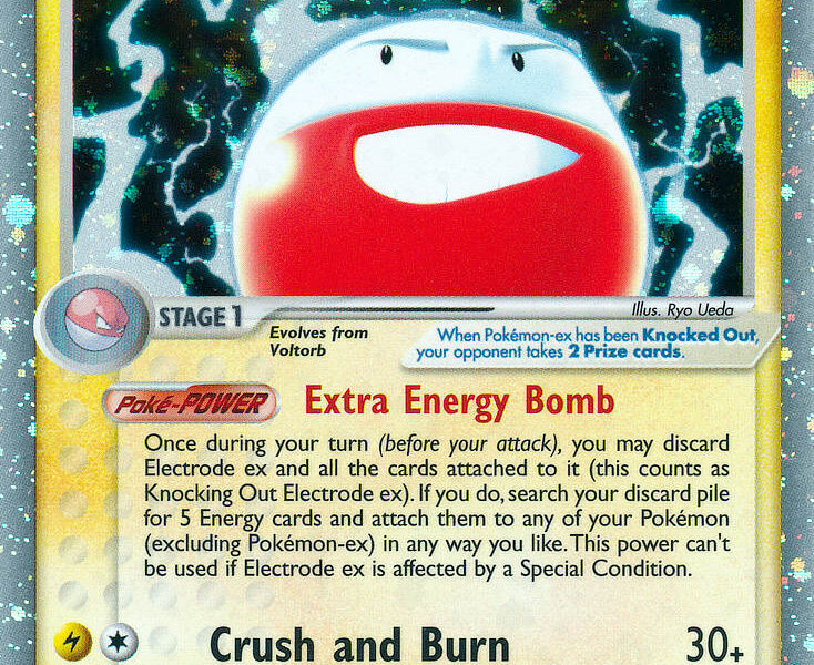 Electrode ex Pokemon Kaart