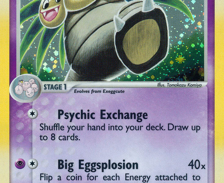 Exeggutor Pokemon Kaart