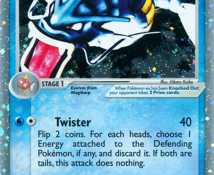 Gyarados ex Pokemon Kaart