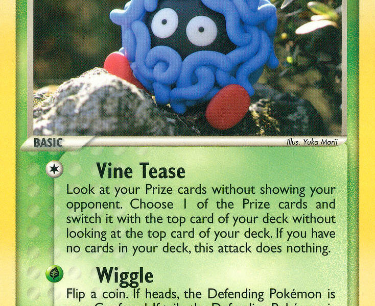 Tangela Pokemon Kaart