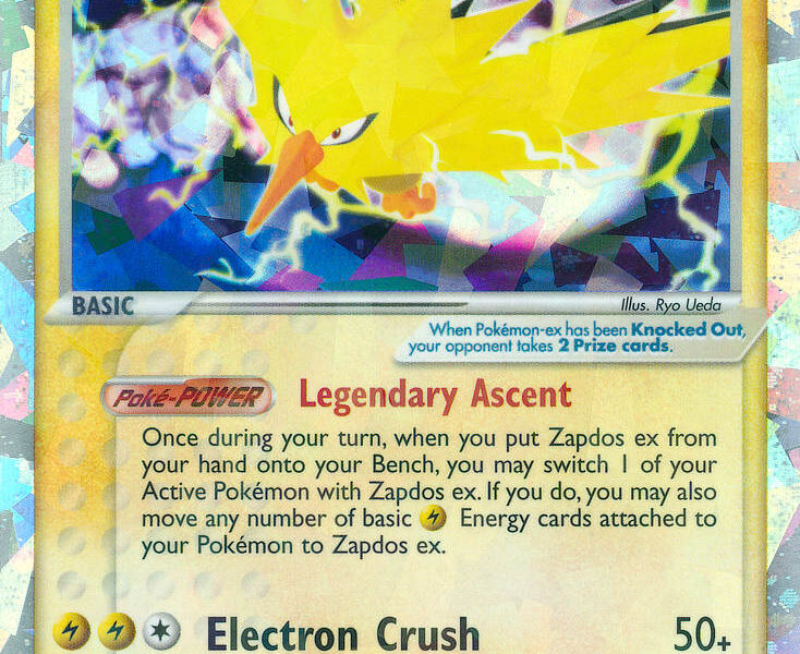 Zapdos ex Pokemon Kaart