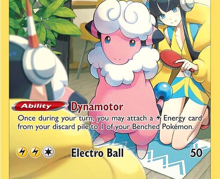 Flaaffy Pokemon Kaart