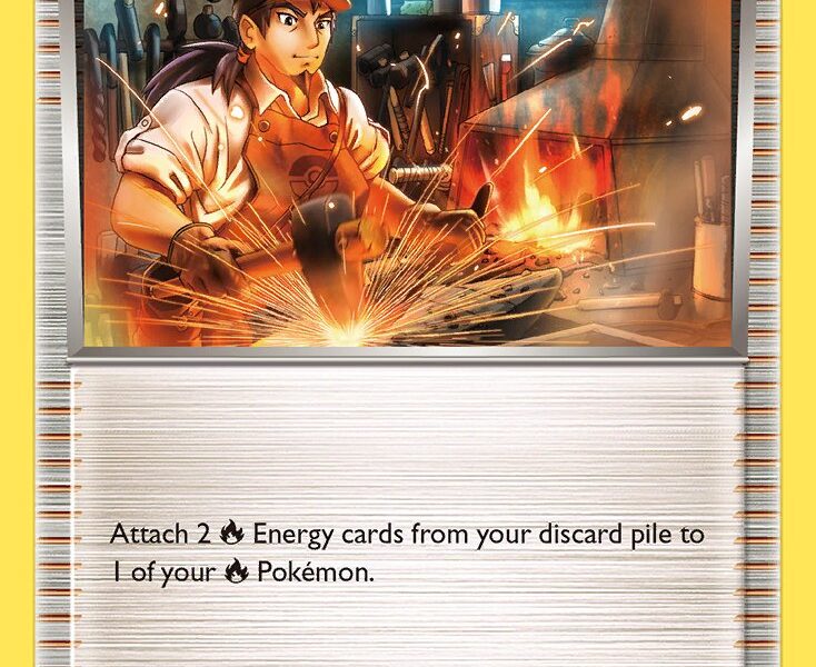 Blacksmith Pokemon Kaart
