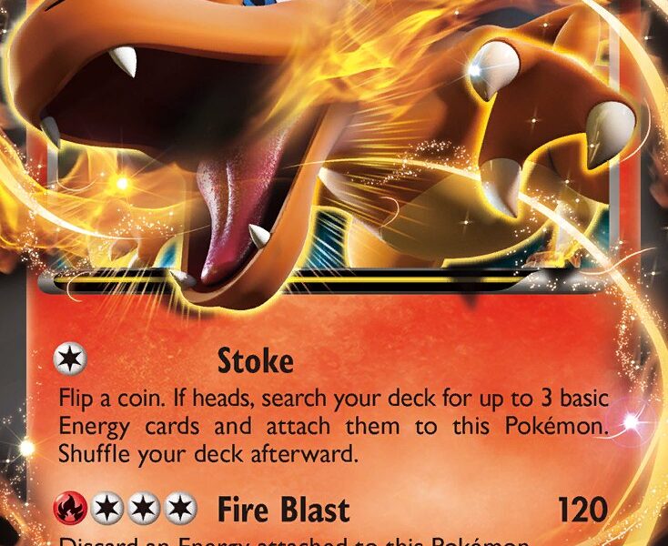 Charizard-EX Pokemon Kaart