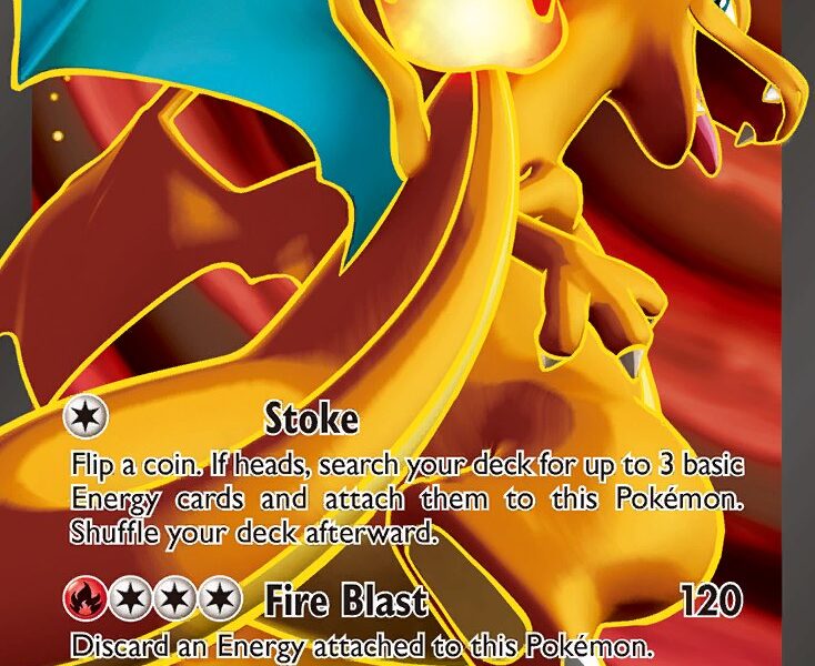 Charizard-EX Pokemon Kaart